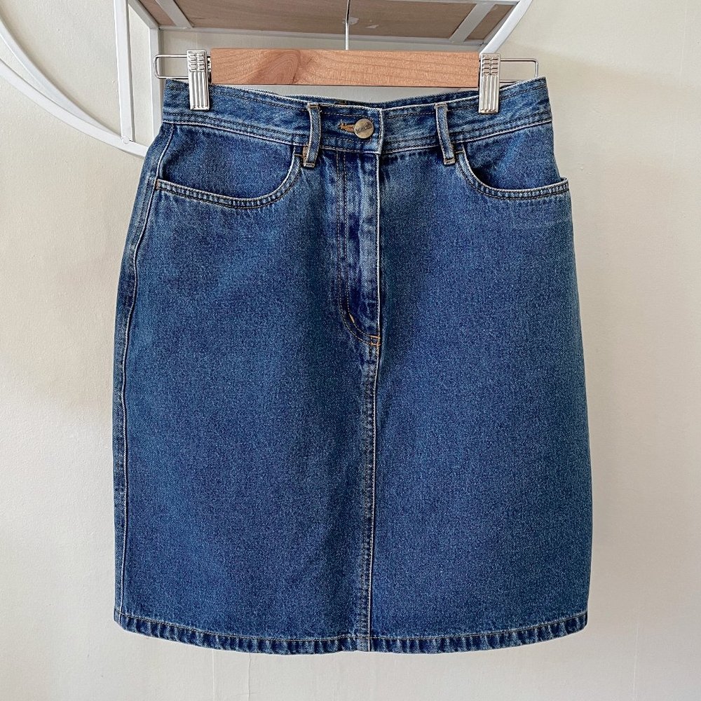 Vintage L.L. Bean Denim Skirt